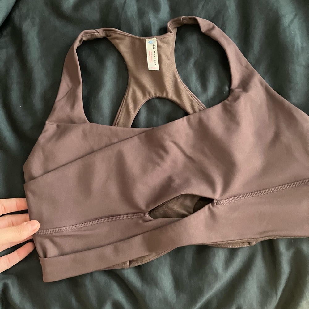 Free people sports bra size medium